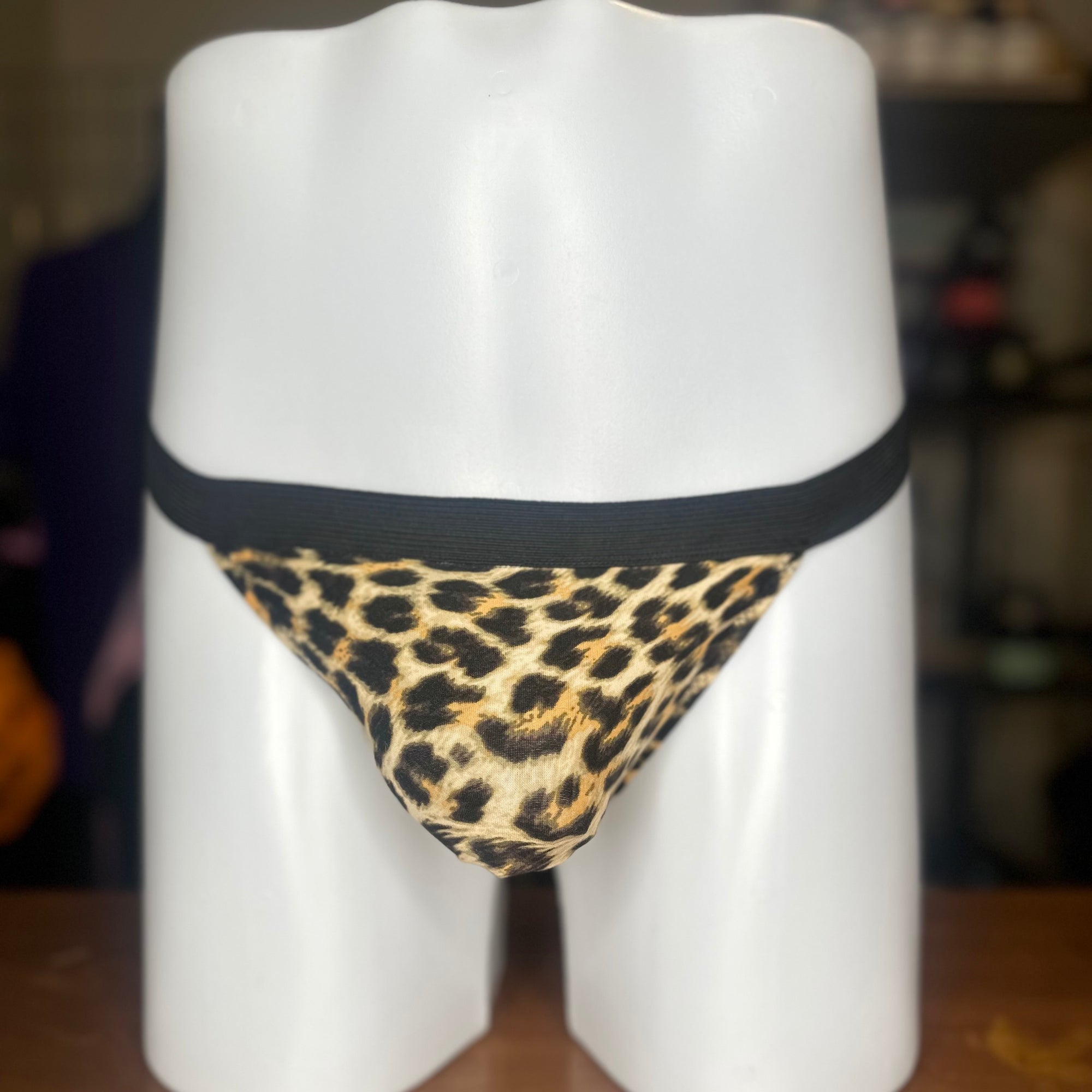 Leopard jockstrap