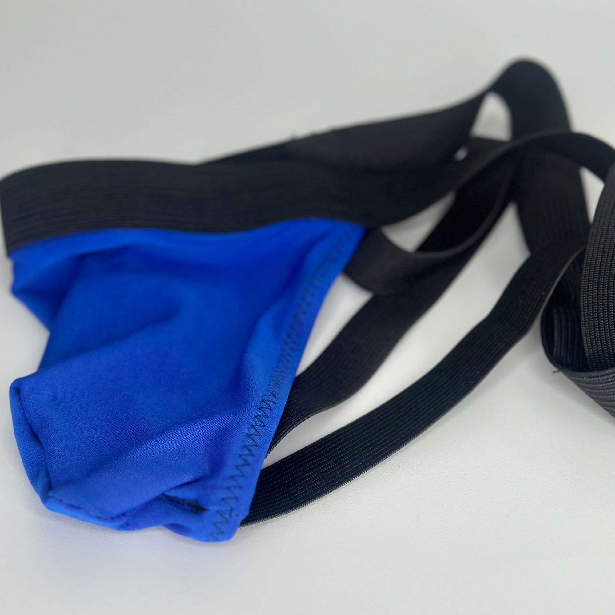 Blue jockstrap