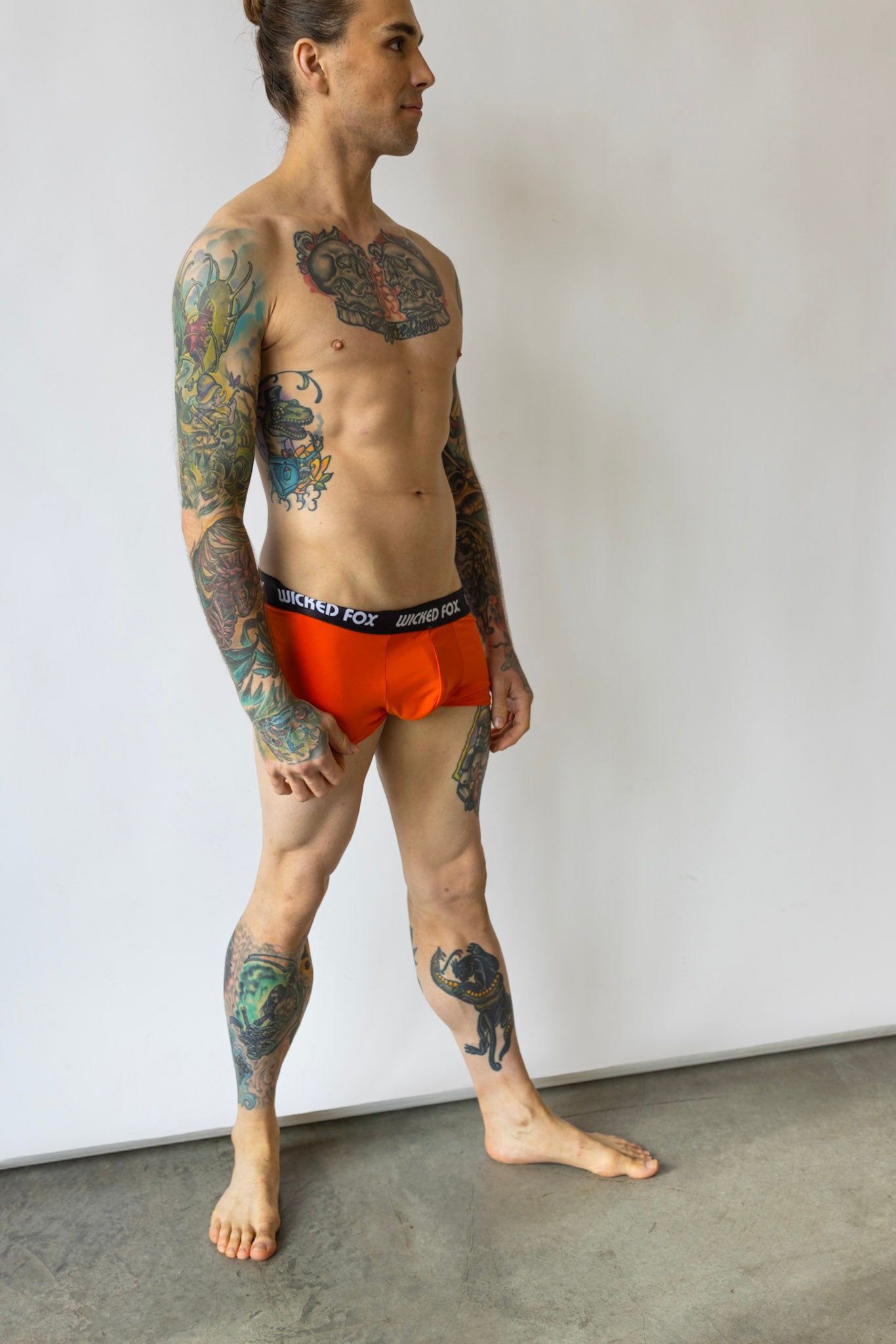 Orange Show Off Briefs