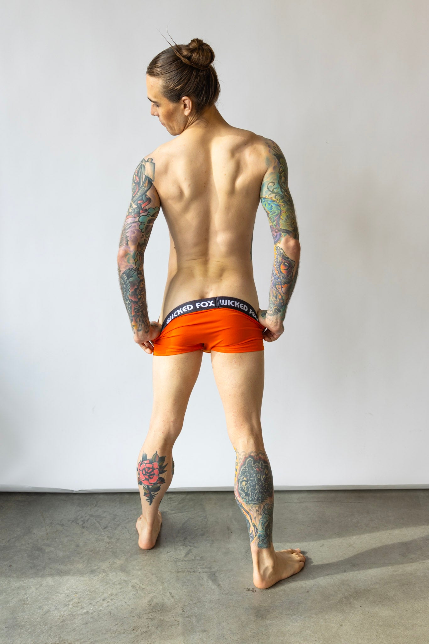 Orange Show Off Briefs