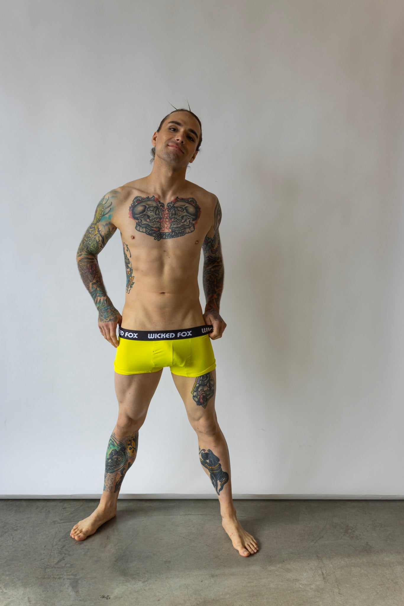 Neon Yellow Show Off Briefs