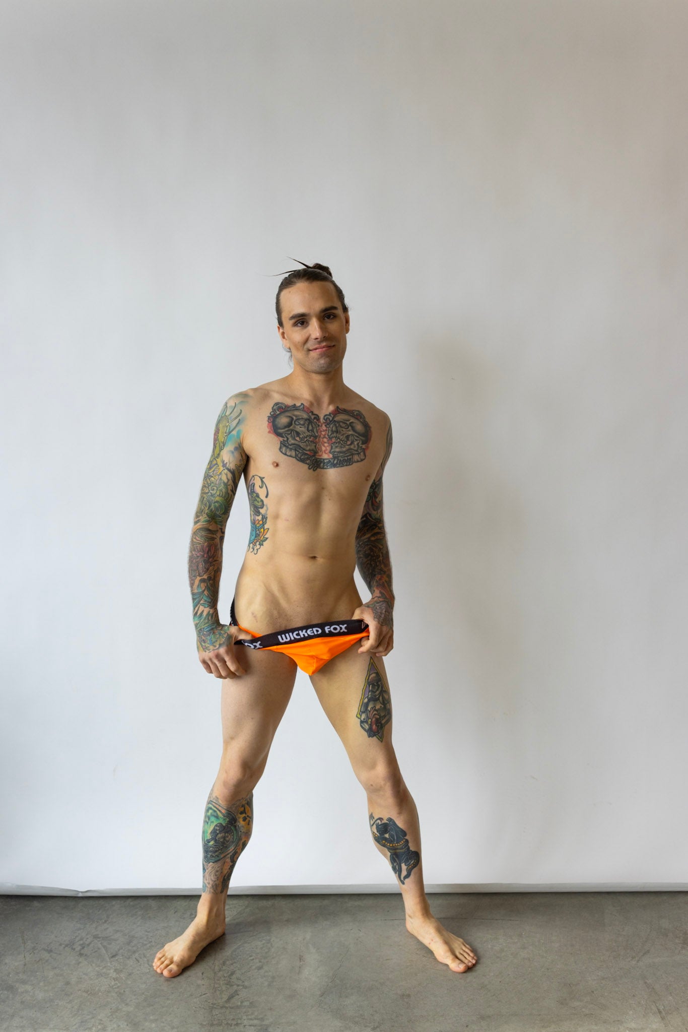 Neon Orange Jockstrap