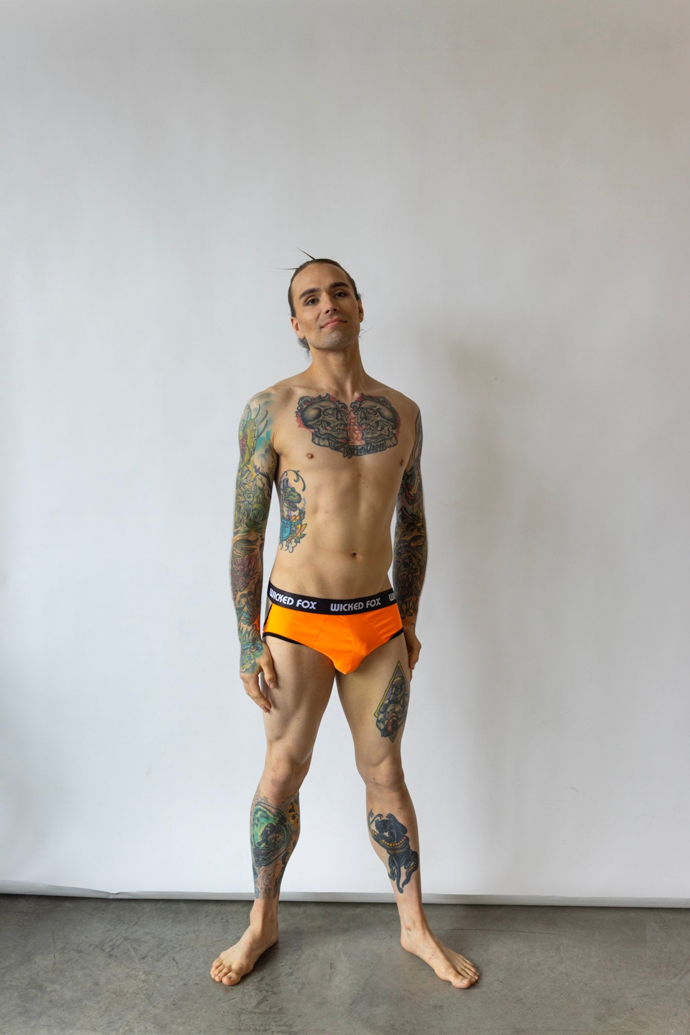 Neon Orange Jockstrap