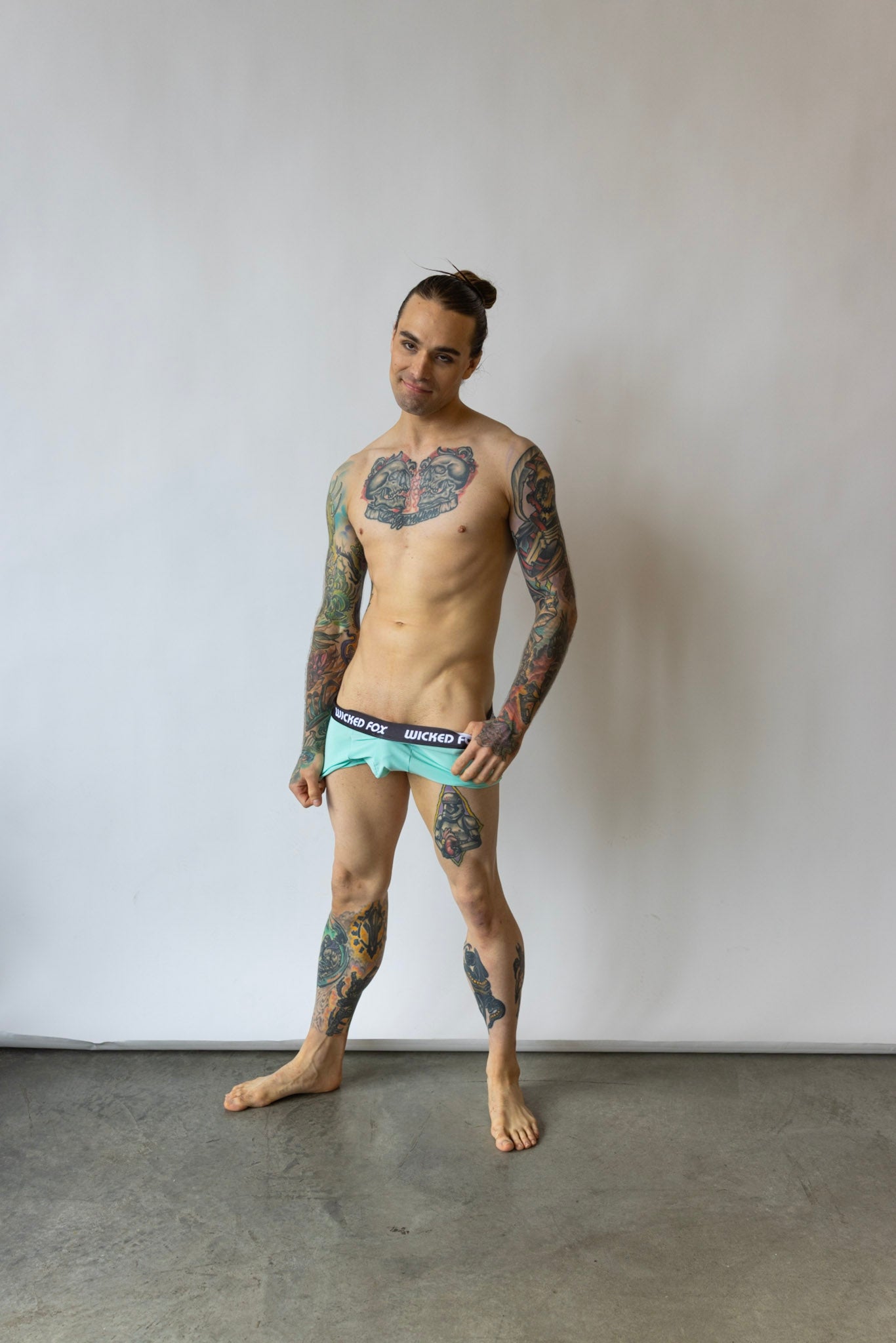 Seafoam Green Show Off Briefs