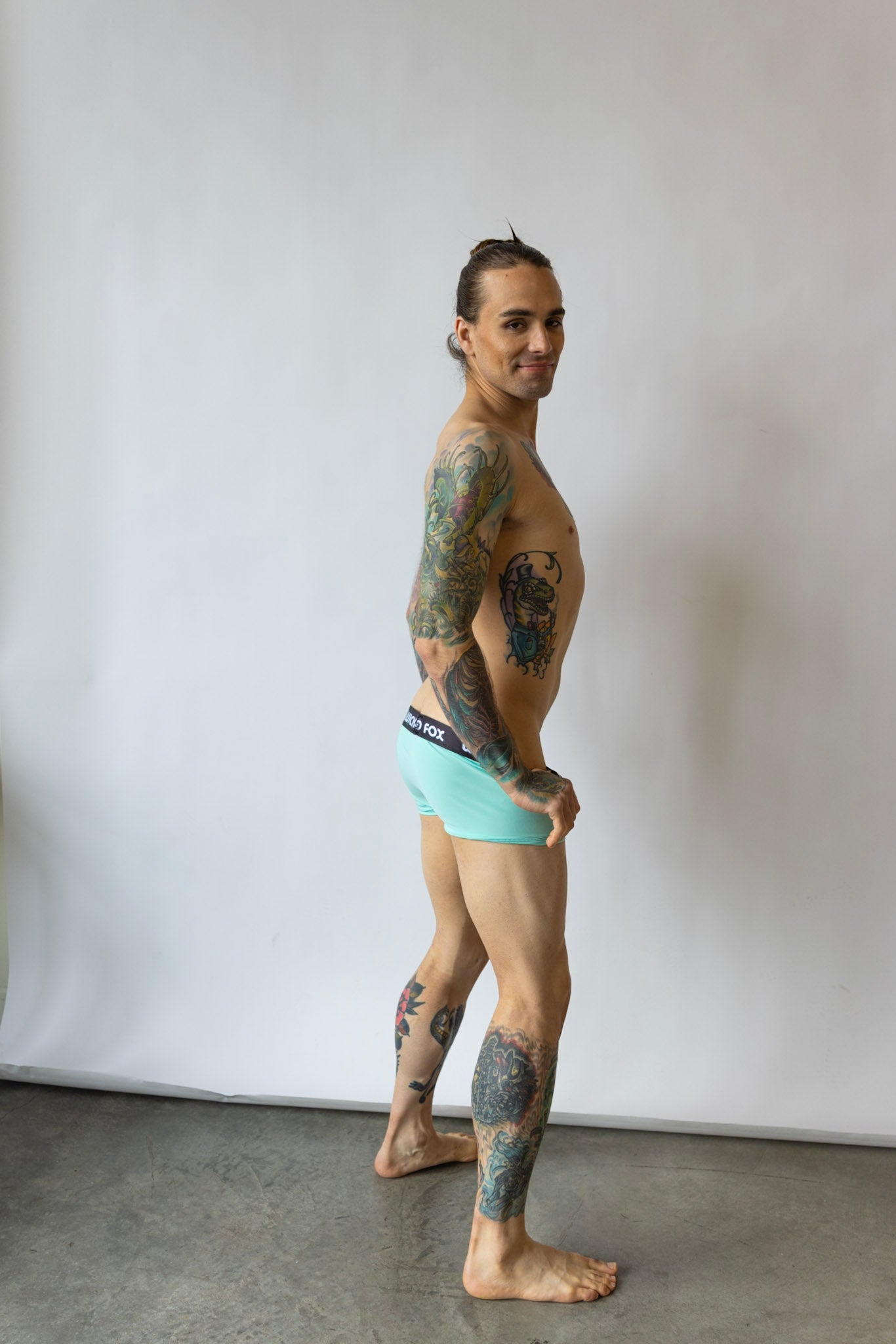 Seafoam Green Show Off Briefs