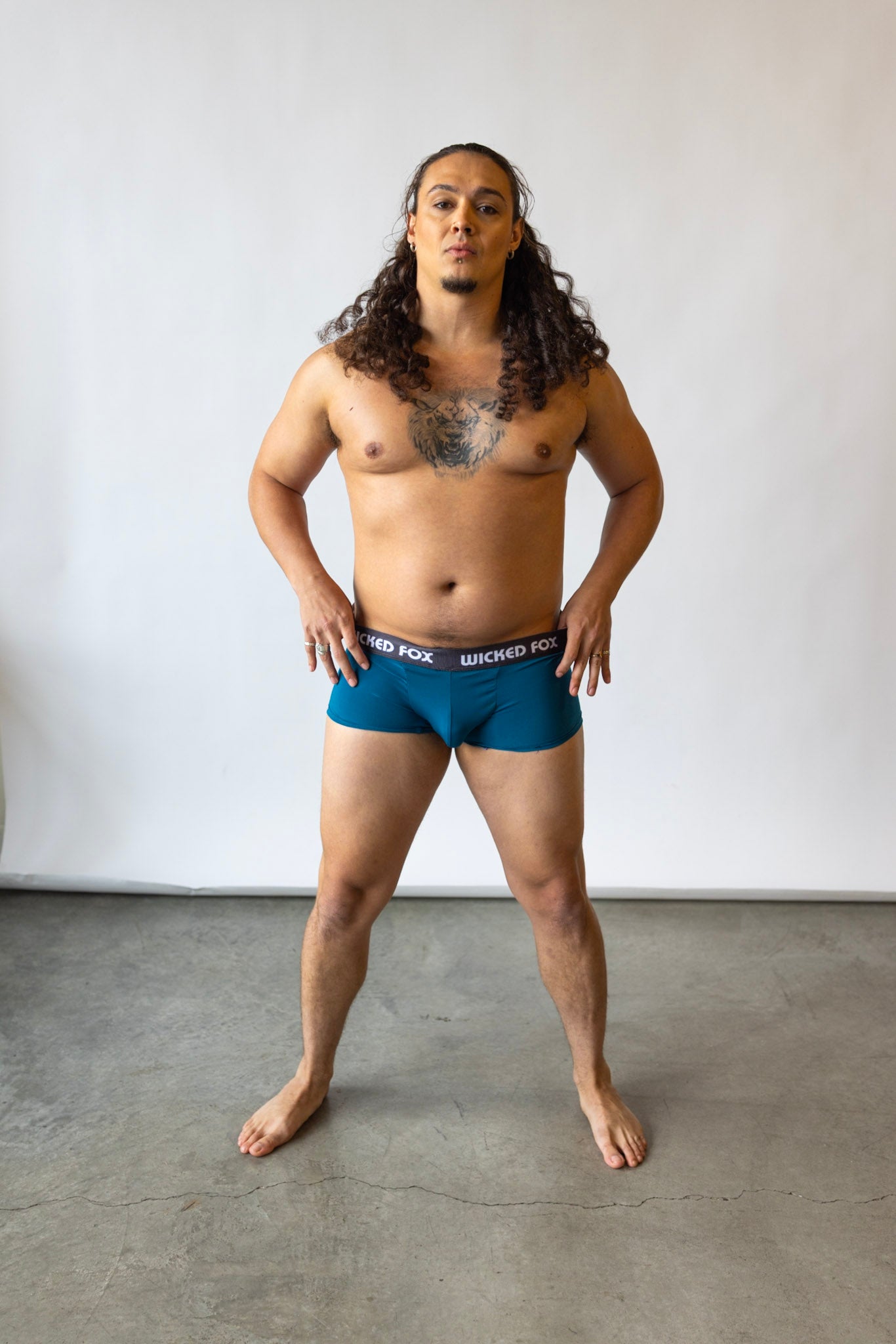 Teal Show Off Briefs