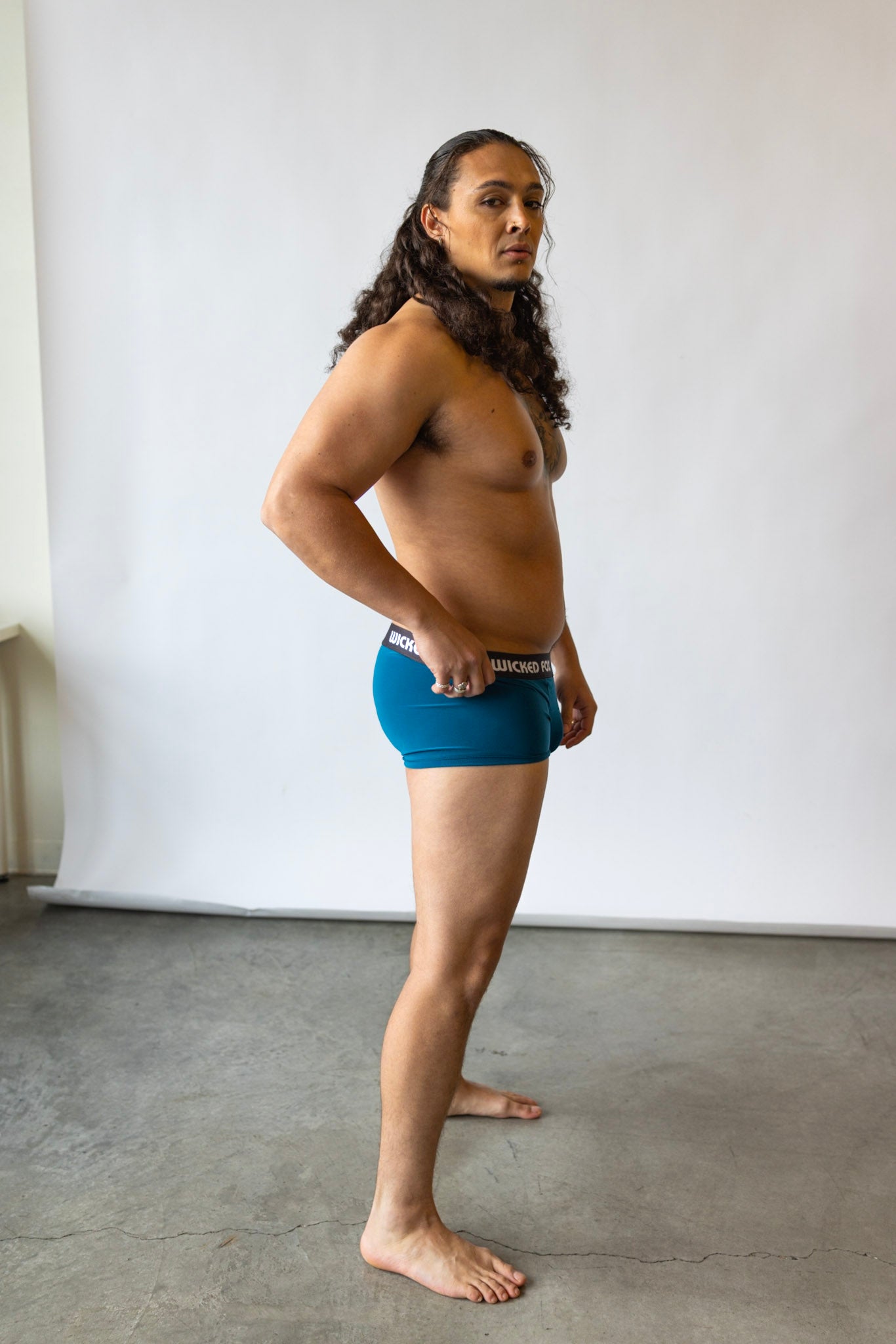 Teal Show Off Briefs