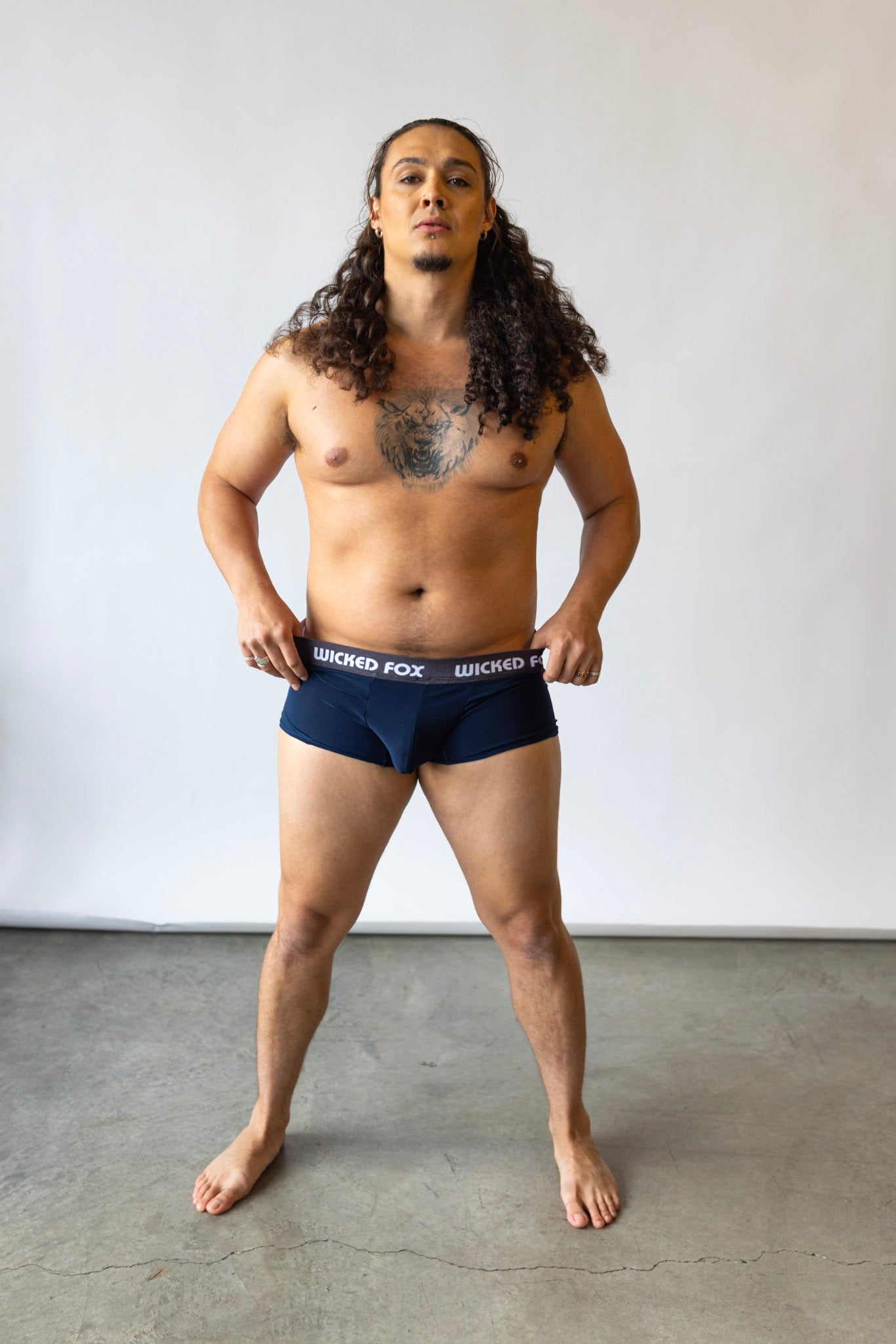 Navy Blue Show Off Briefs