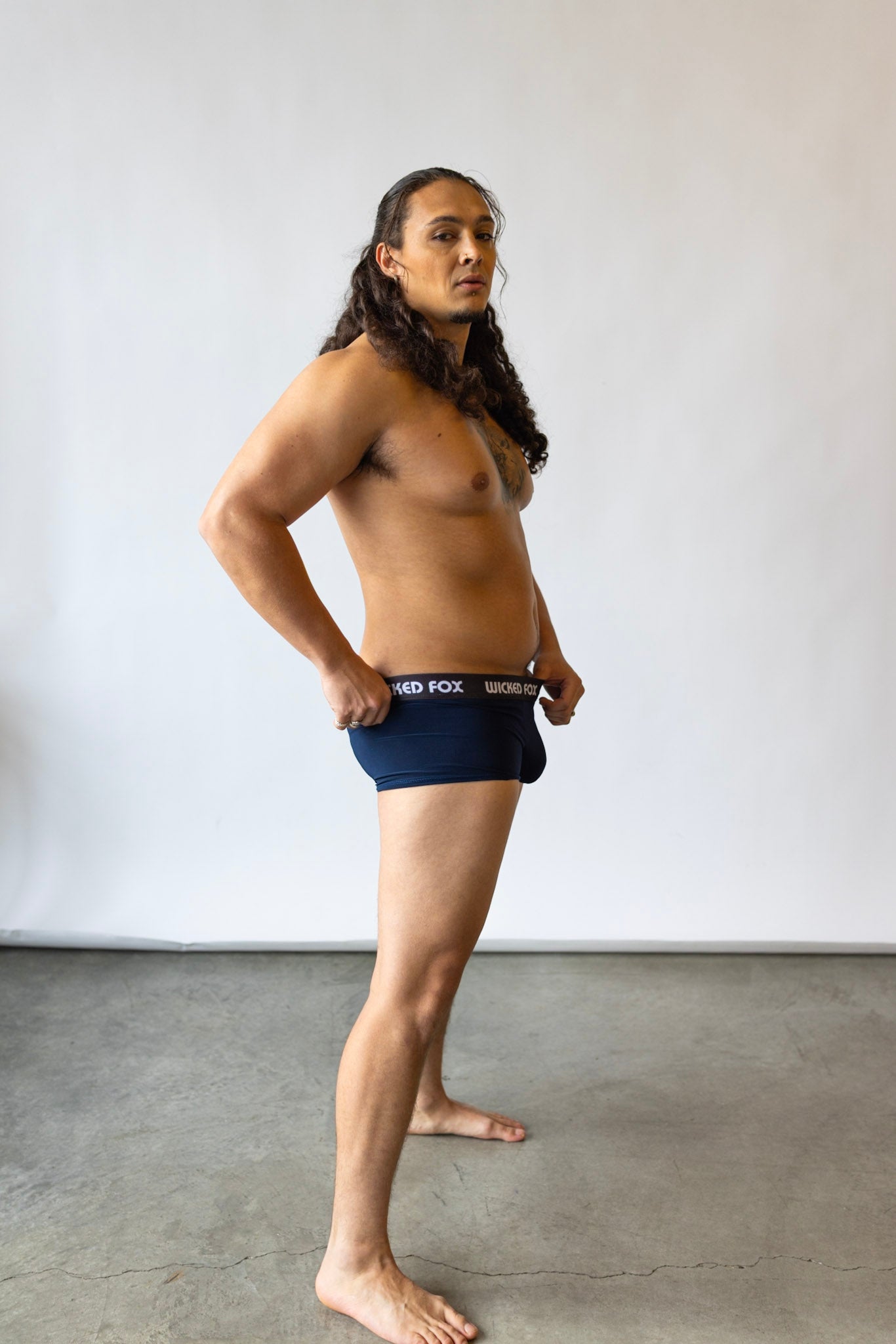 Navy Blue Show Off Briefs