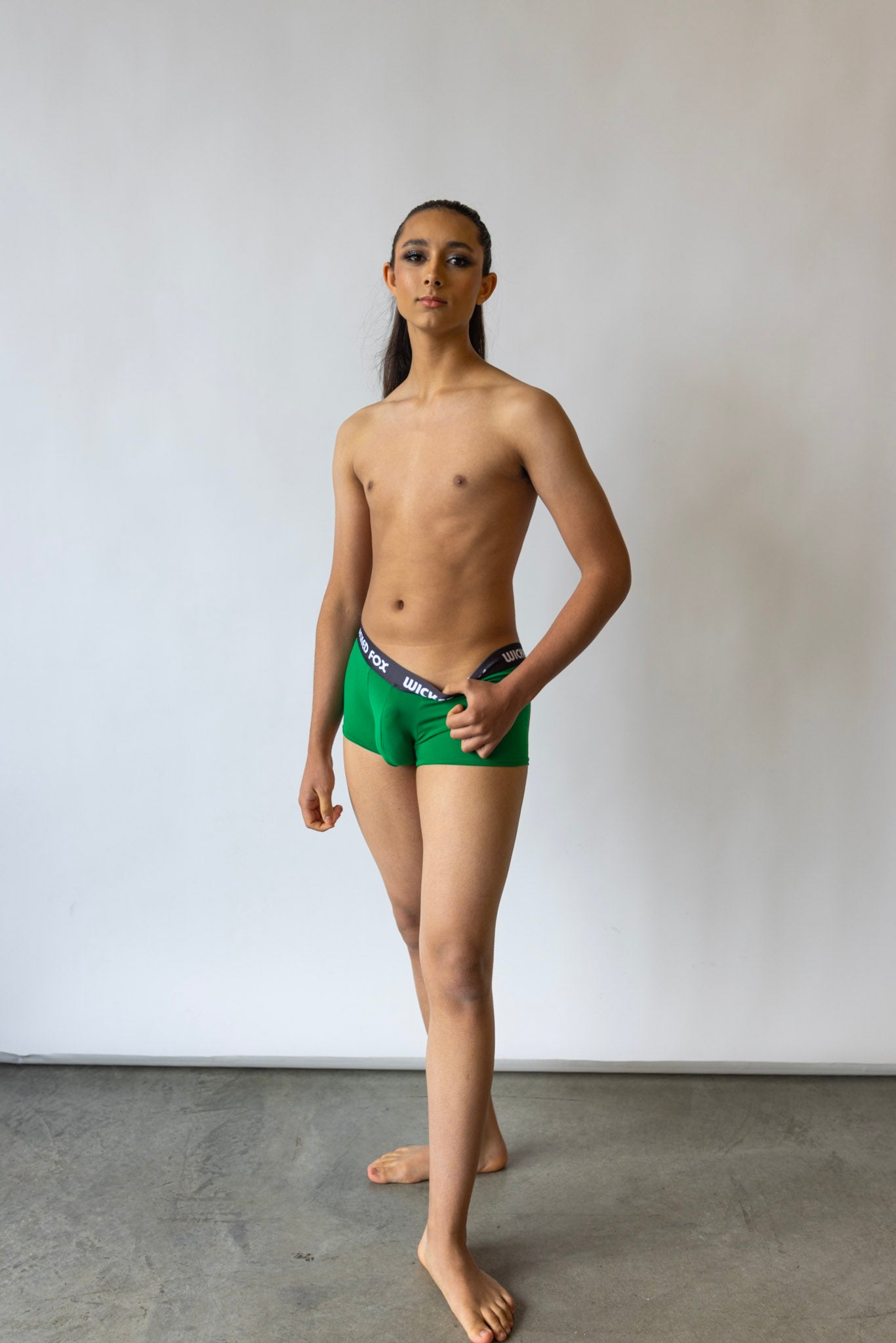 Kelly Green Show Off Briefs