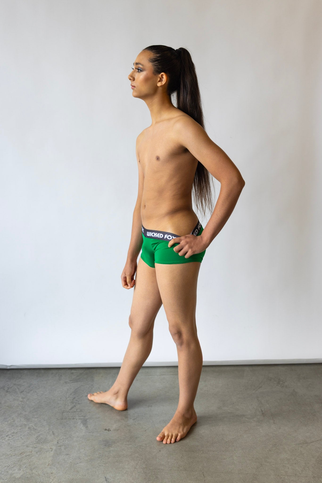 Kelly Green Show Off Briefs