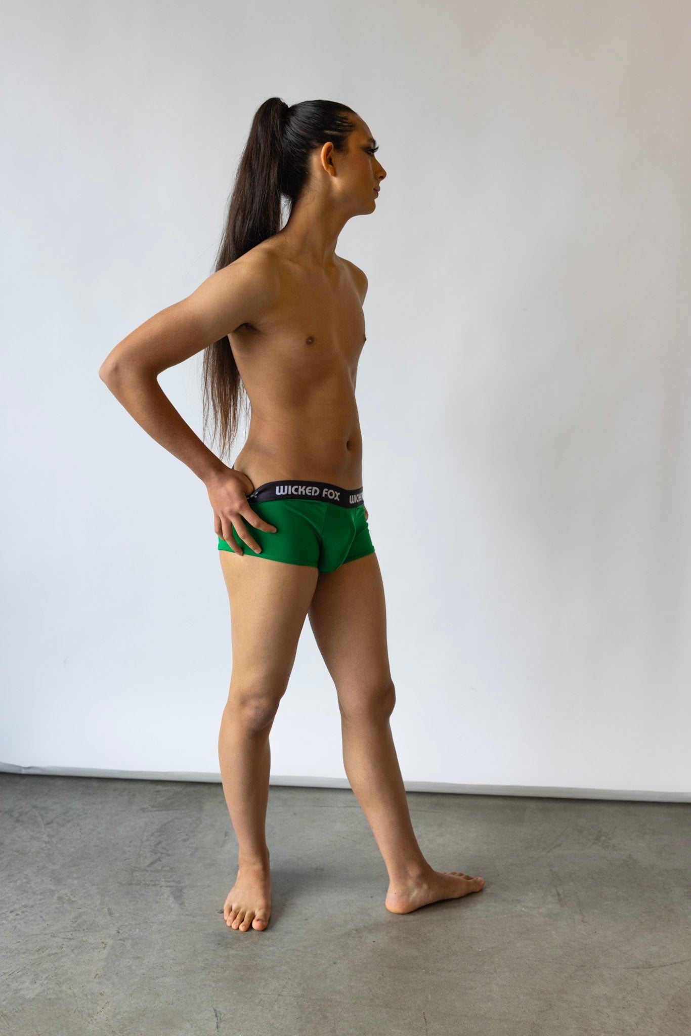 Kelly Green Show Off Briefs