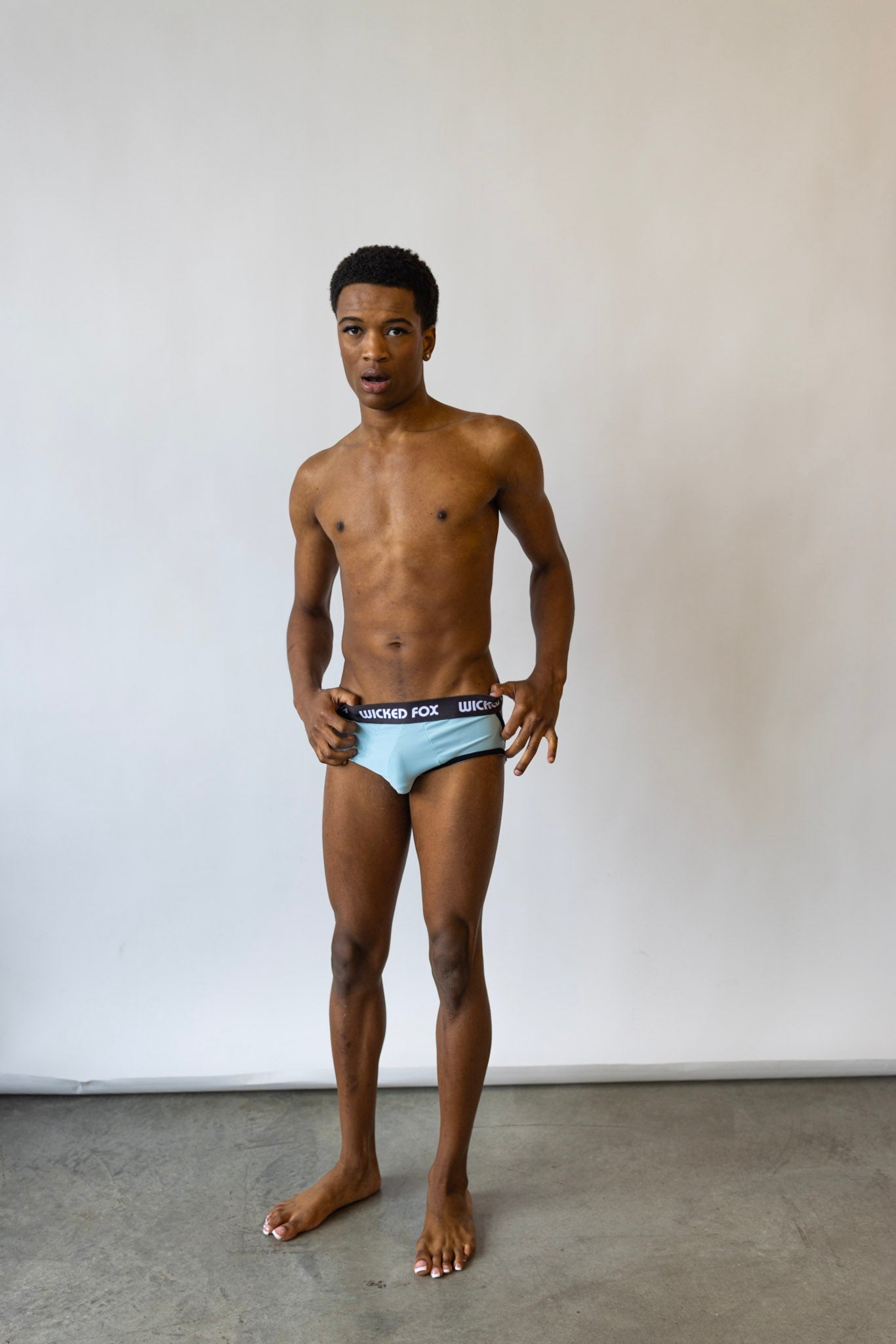 Light Blue Jock Brief