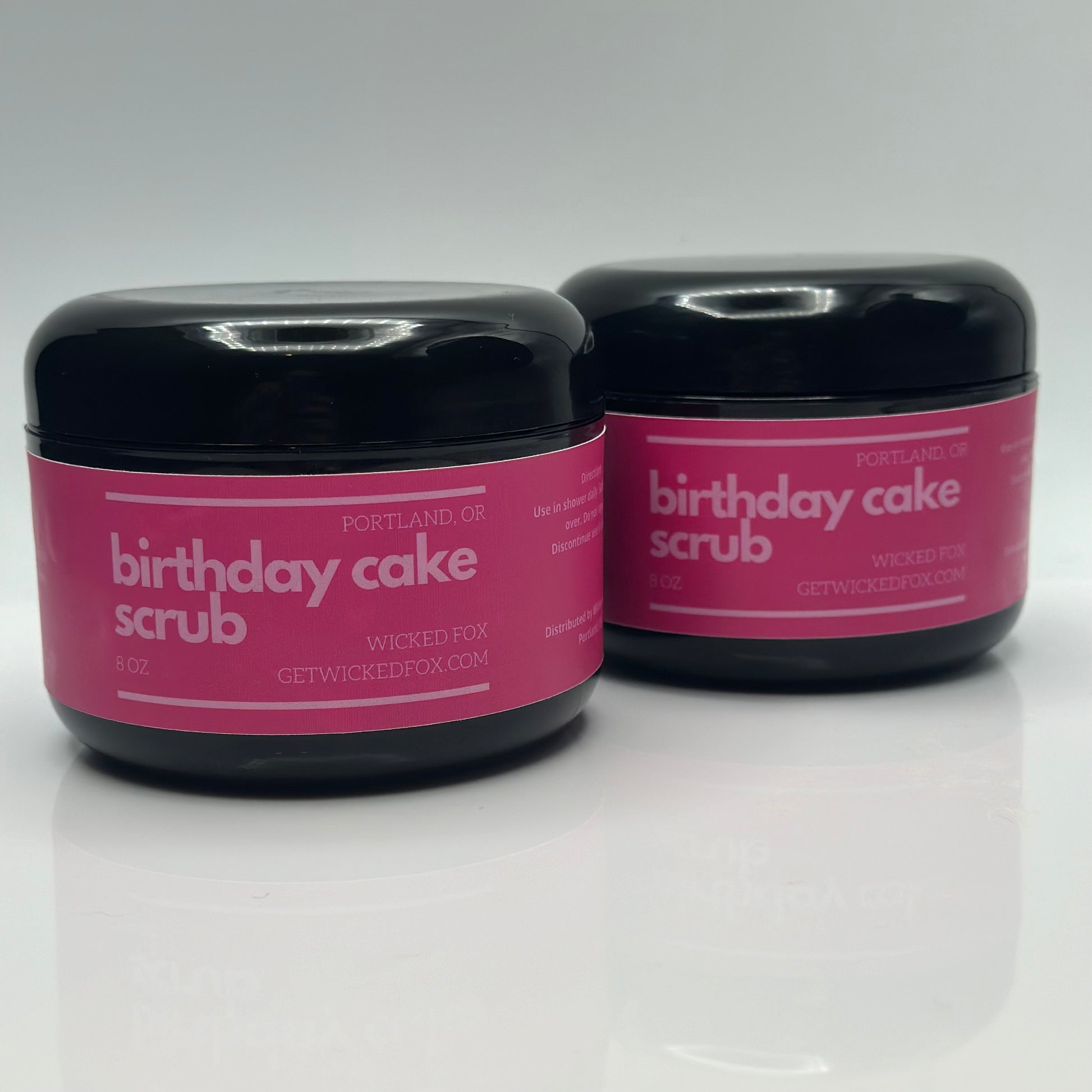 Introducing the Wicked Fox Birthday Cake Scrub, proudly made in Portland. This indulgent body scrub is the perfect choice for gay men seeking to reduce butt acne or stretch marks. Treat your skin with this luxurious formula and feel confident in your own skin. Also, check out our range of stylish jockstraps to complete your empowered and fashionable look. Embrace self-care and elevate your skincare routine with Wicked Fox."