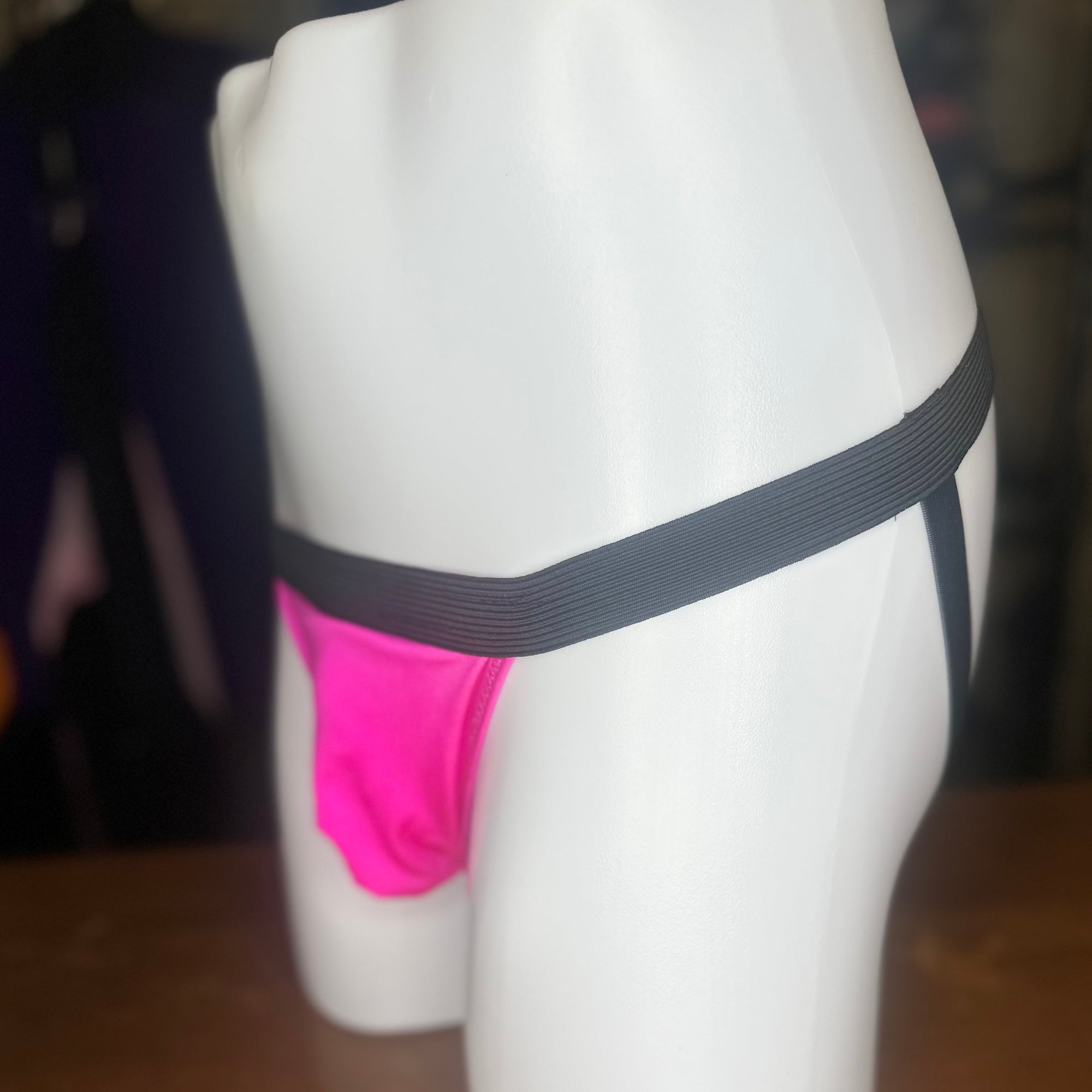 Hot pink jockstrap