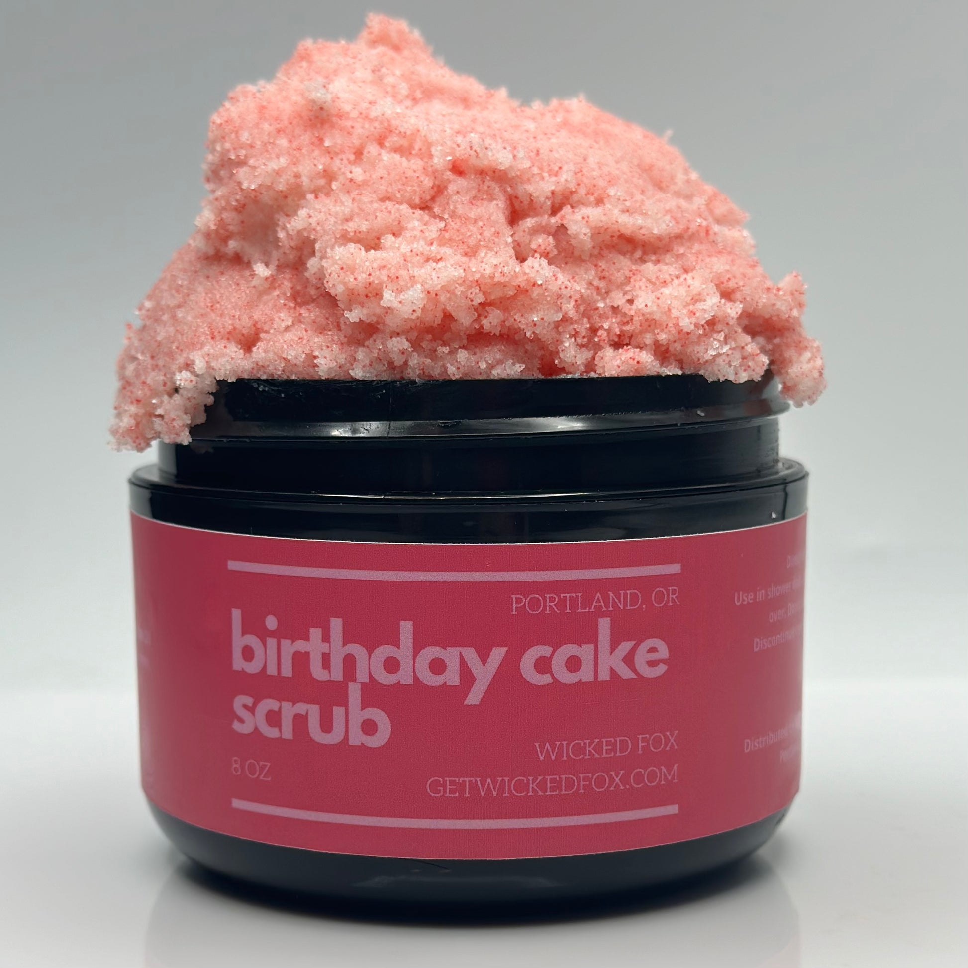 Birthday Cake Scrub Get Wicked Fox Made In Portland Gay Men Shea Butter Oregon Small Business Queer Owned LGBTQ Gay Bears Gay Bars Gay Stripclubs Gay Portland Pride Gay Seattle San Francisco Castro District Market Days Studio Leather Daddy High Quality Butt Scrub Anal Bleach Butt Acne Anal Bleach Better Butt Jockstrap Gay Underwear Thong 