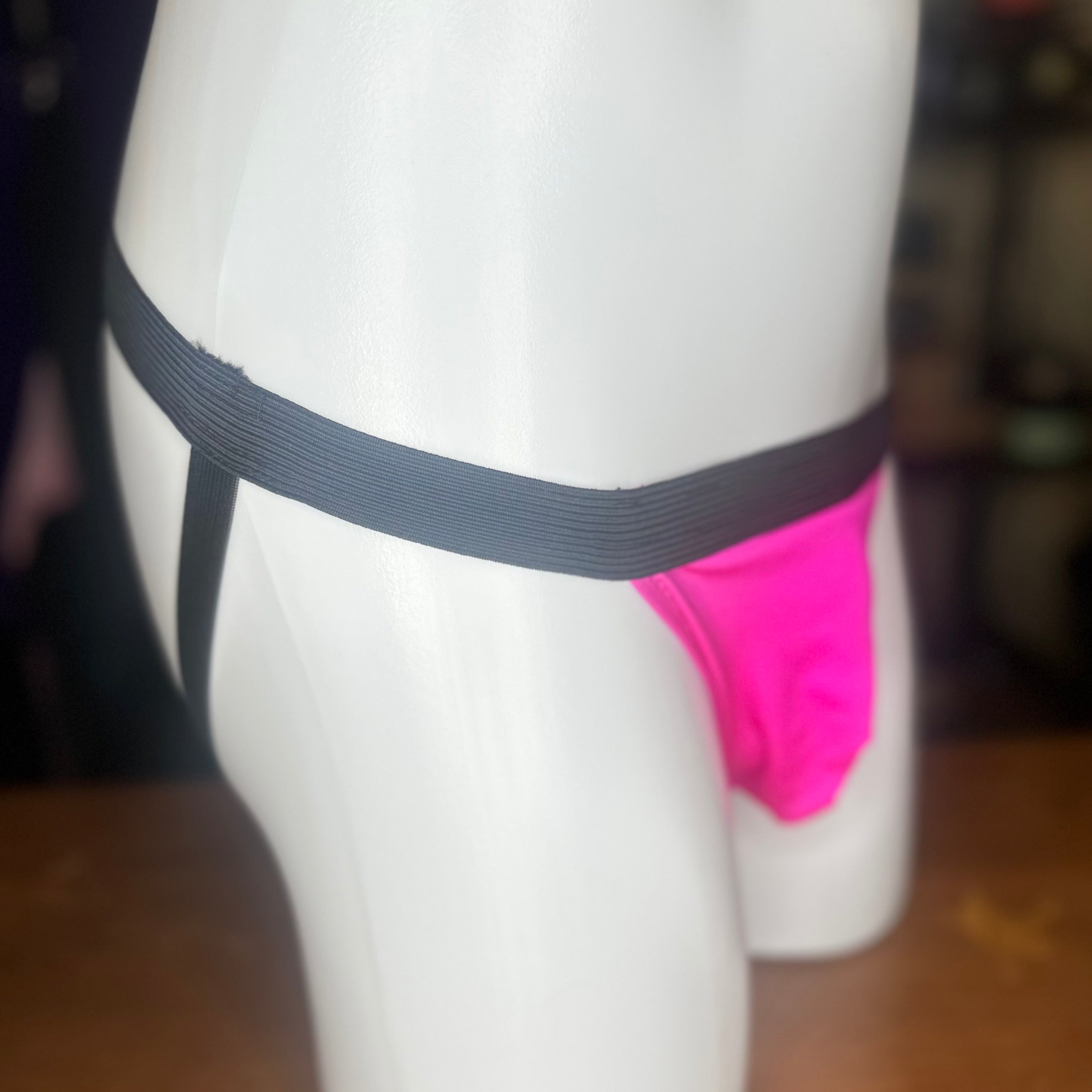 Hot pink jockstrap