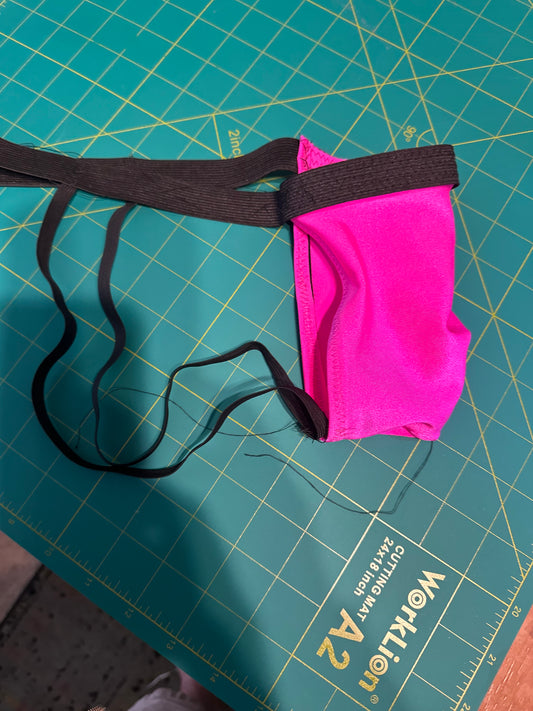 Hot pink jockstrap