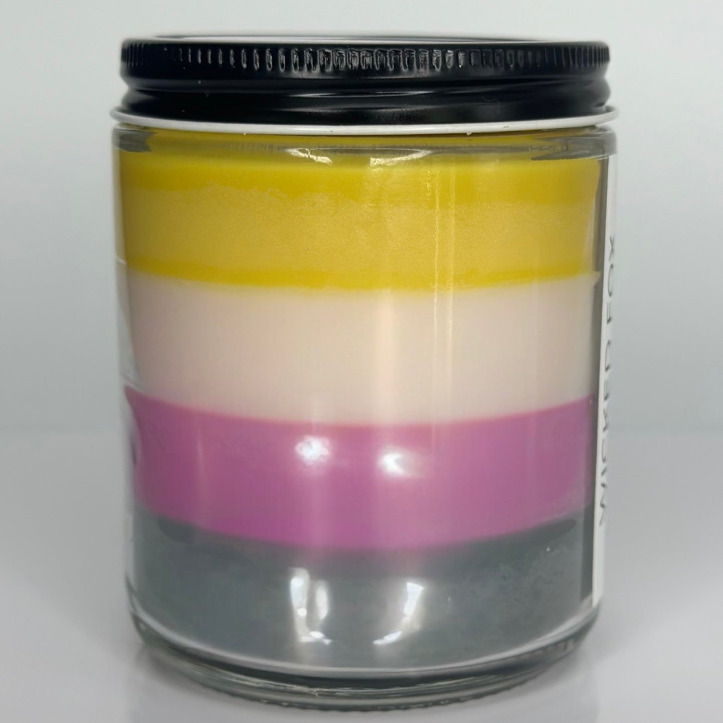 Nonbinary Flag Candle