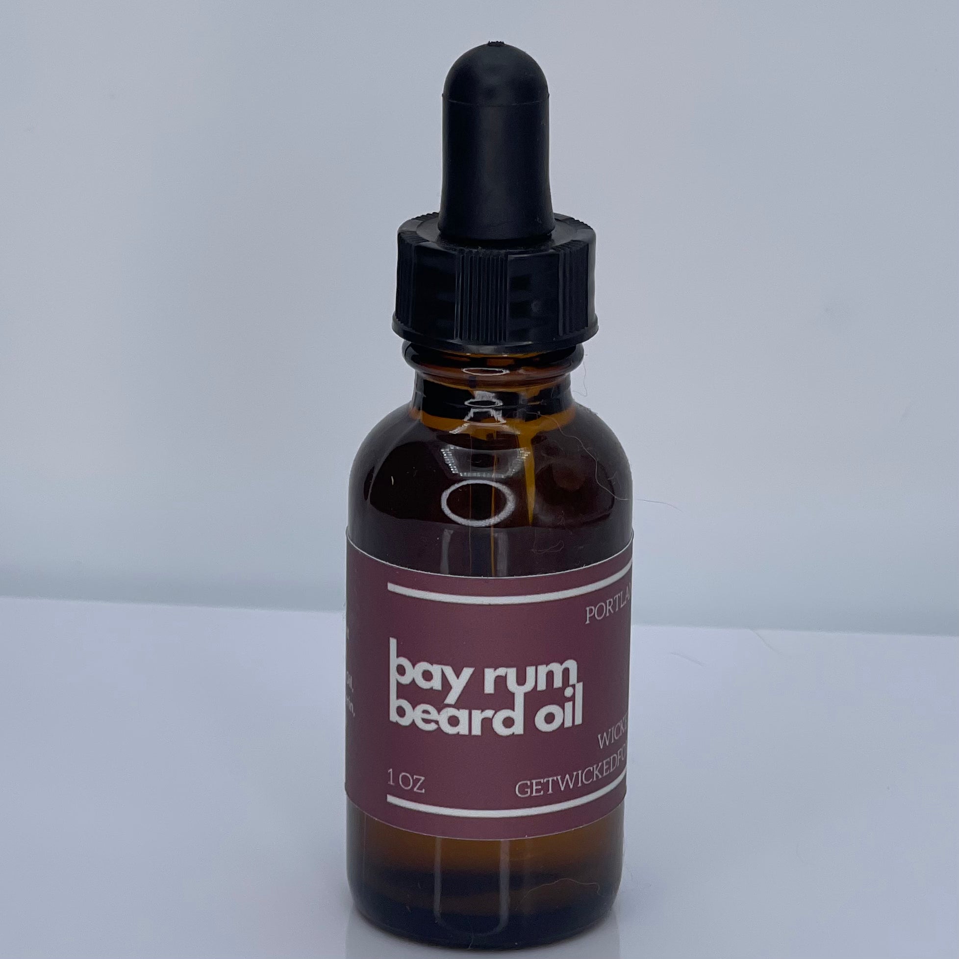 Discover Wicked Fox's Bay Rum Beard Oil - the perfect beard care solution for gay men. Elevate your grooming routine with this premium product designed to soften your beard and prevent painful zits or ingrown hairs. Shop now for the ultimate beard care experience!