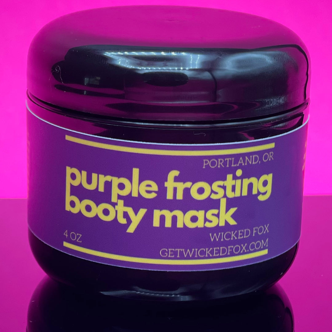 Purple Frosting Booty Mask - Get Wicked Fox