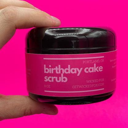 Birthday Cake Scrub - Get Wicked Fox