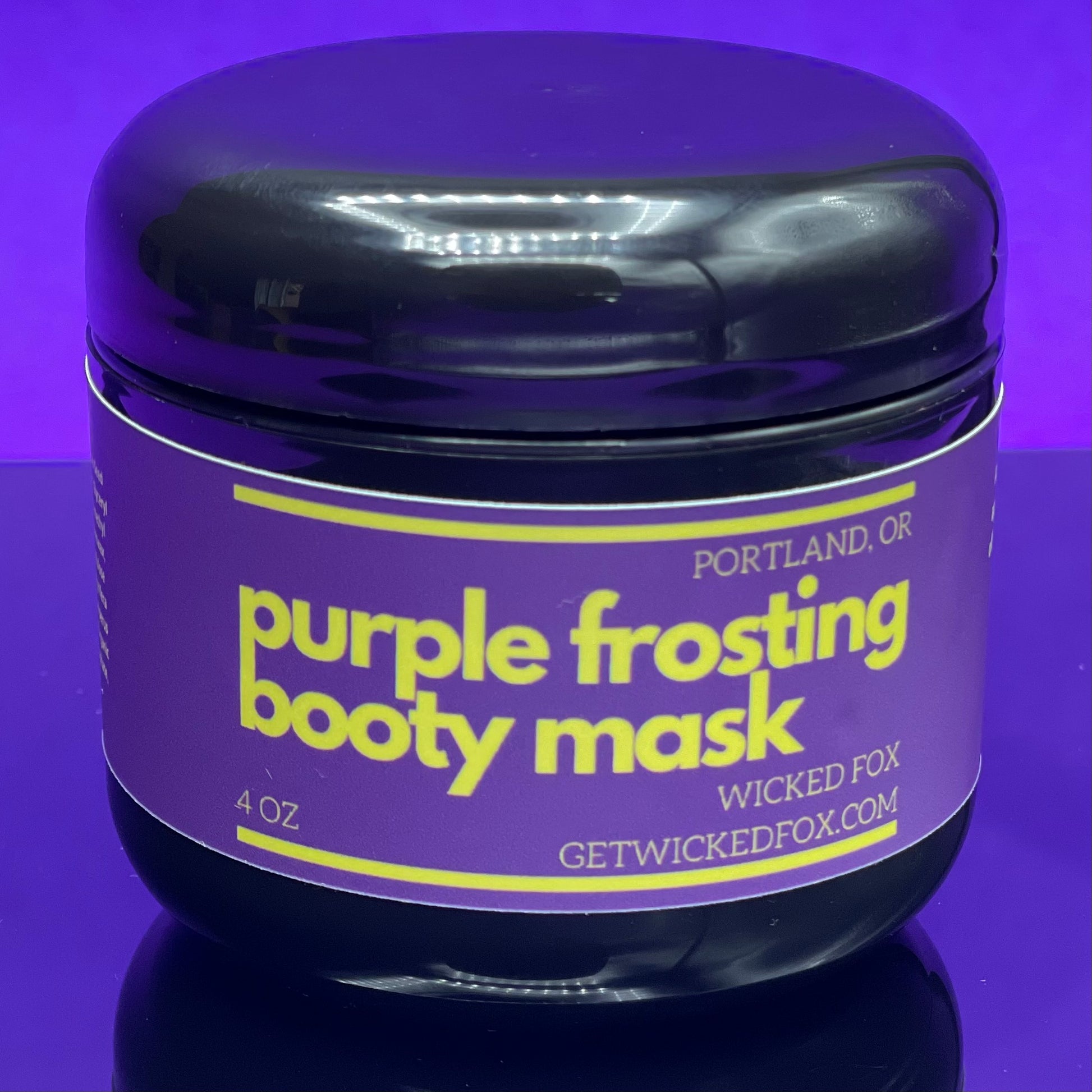 Purple Frosting Booty Mask - Get Wicked Fox