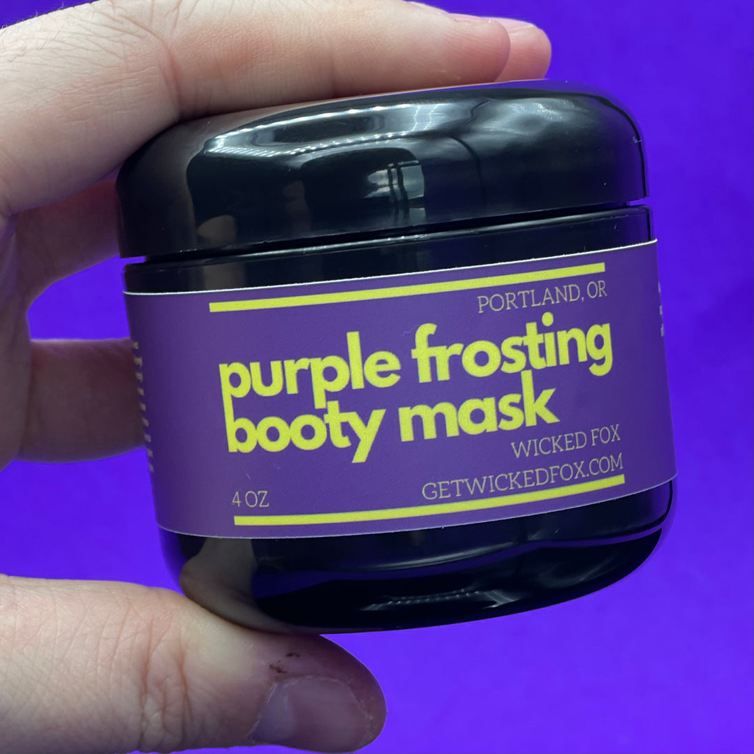 Purple Frosting Booty Mask - Get Wicked Fox