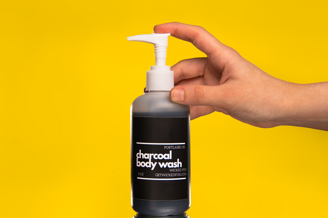 Charcoal Body Wash - Get Wicked Fox