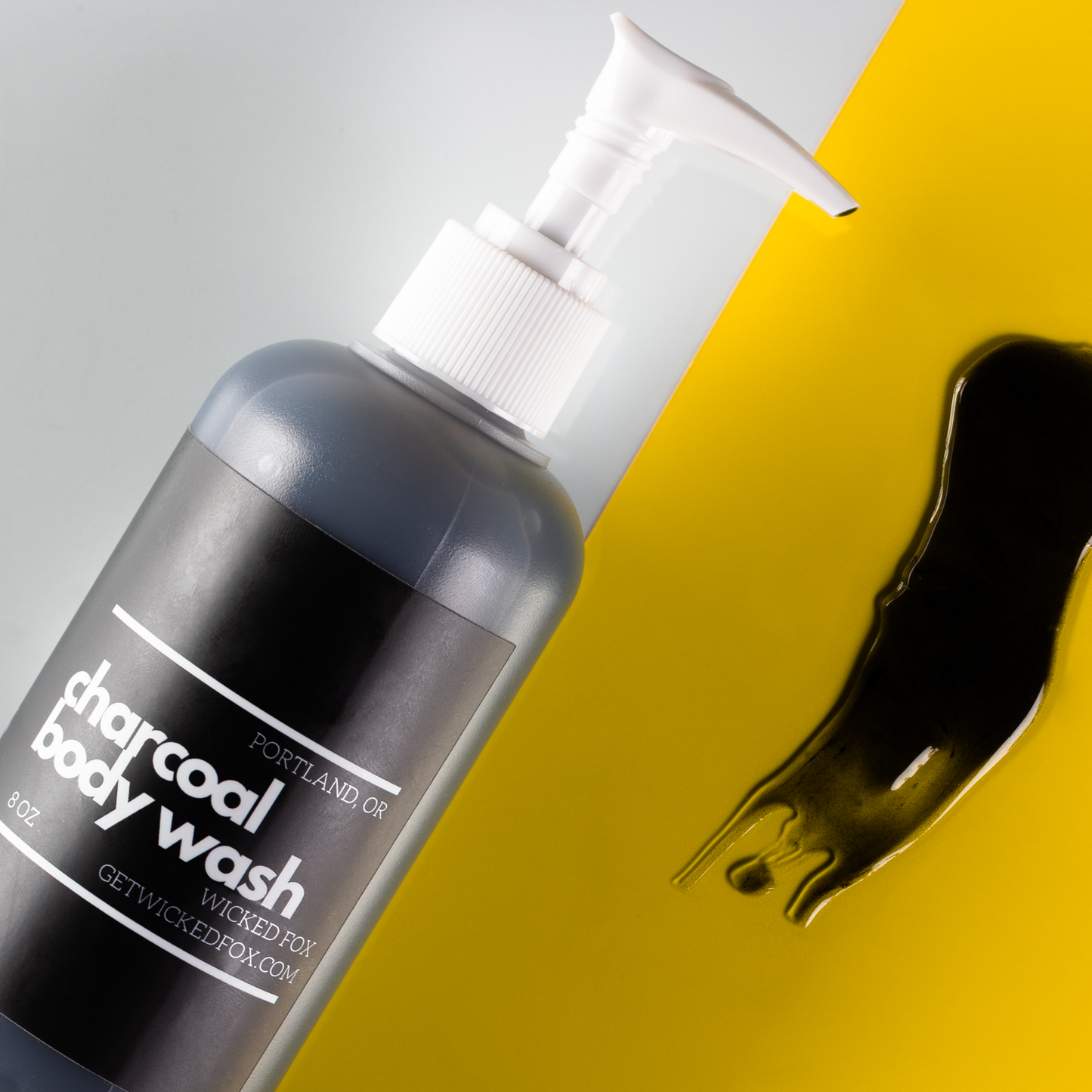 Charcoal Body Wash - Get Wicked Fox